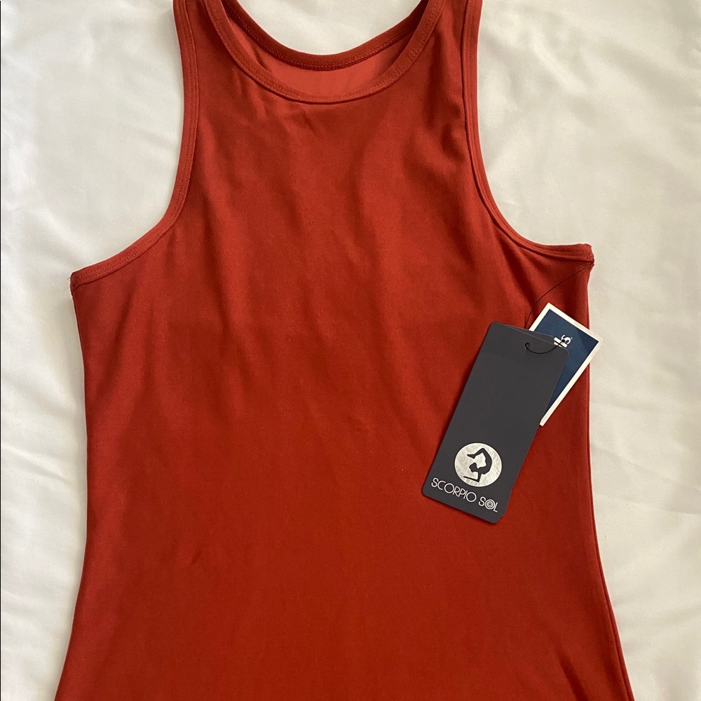 Scorpio Sol Workout Tank atop